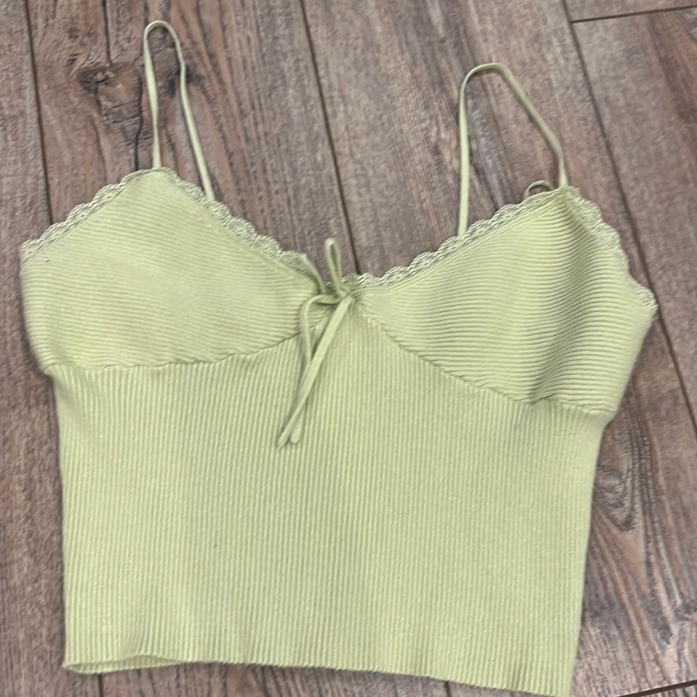 Light green La Hearts top
